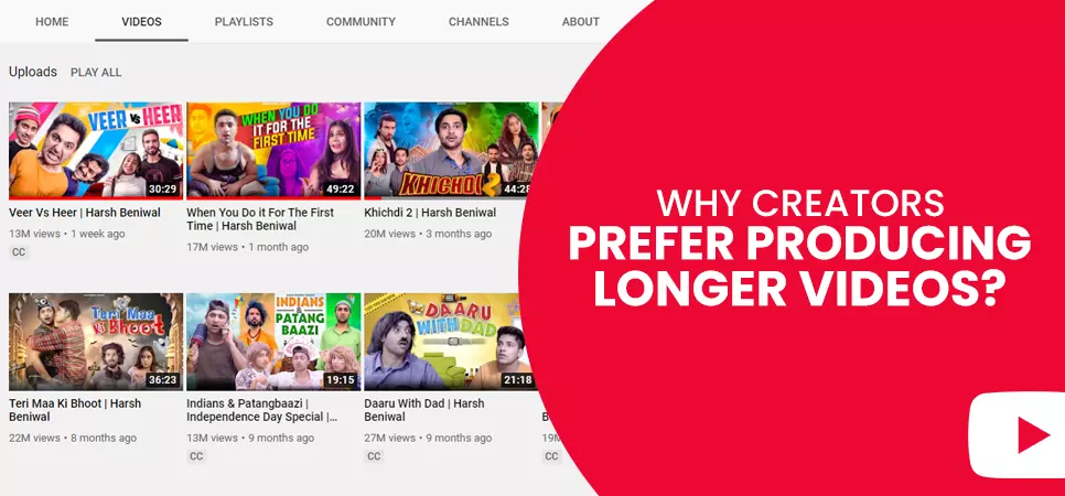 Why Creators Prefer producing longer videos