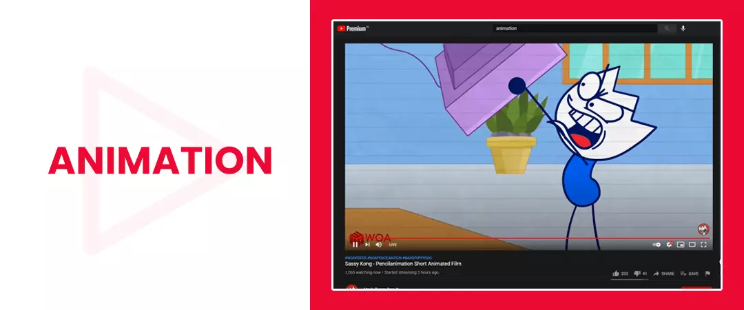YouTube Animation videos