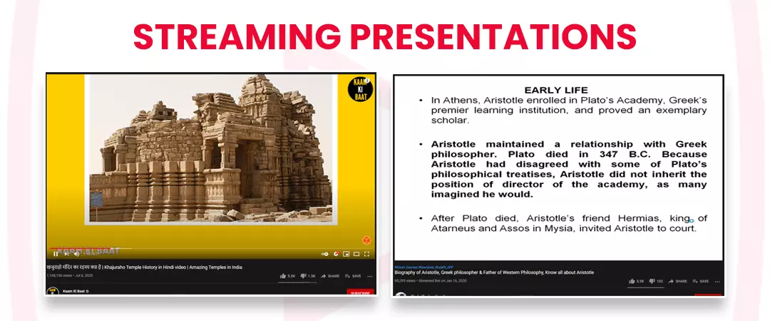 Presentation YouTube video