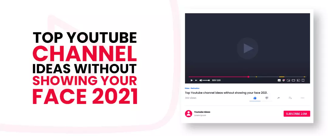 YouTube channel idea without showing your face