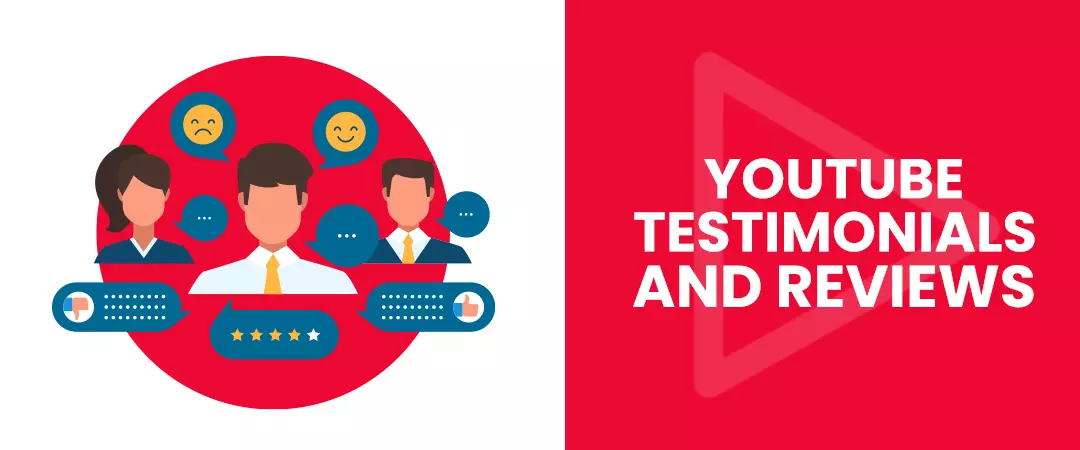 YouTube customer testimonials and reviews