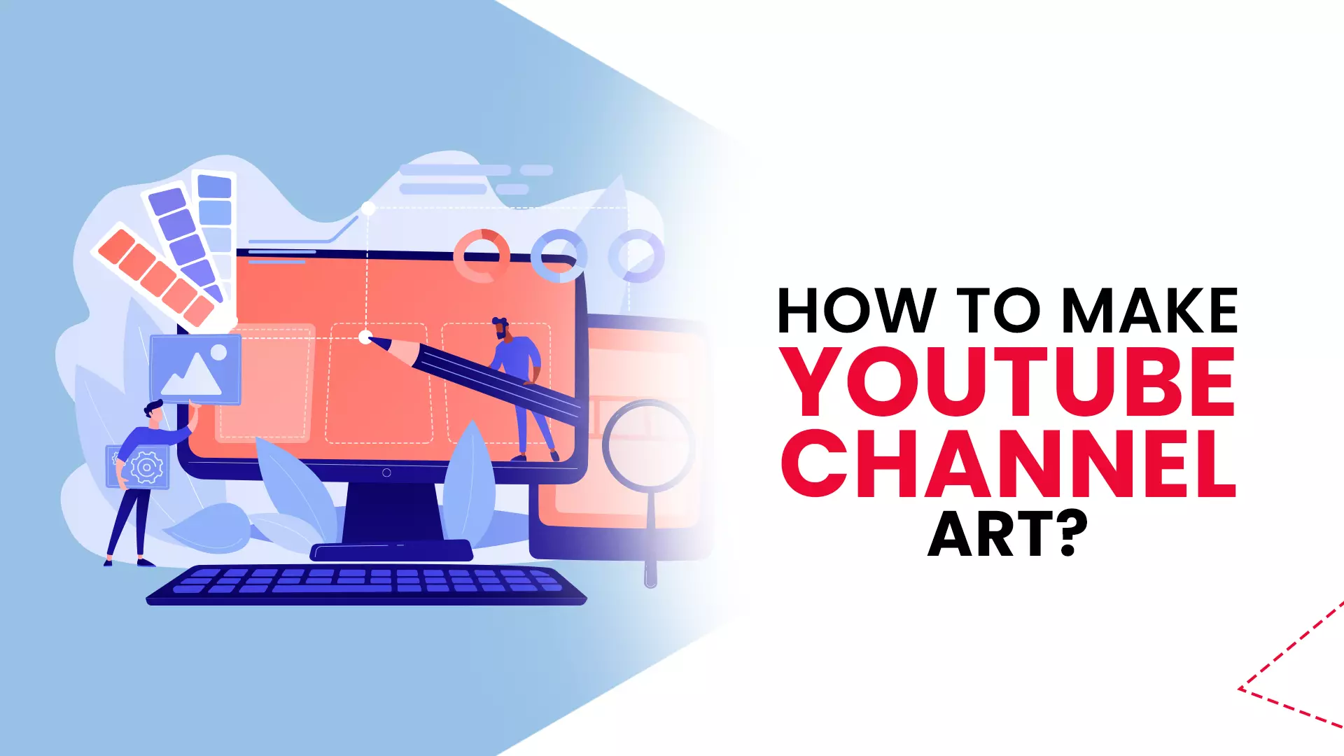 how to make YouTube channel art