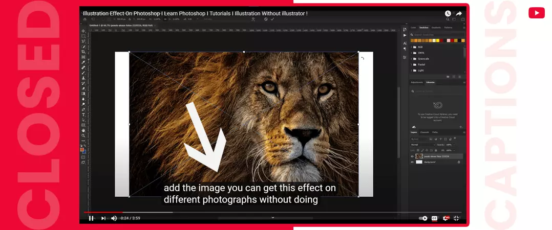 How to add closed captions to Your video