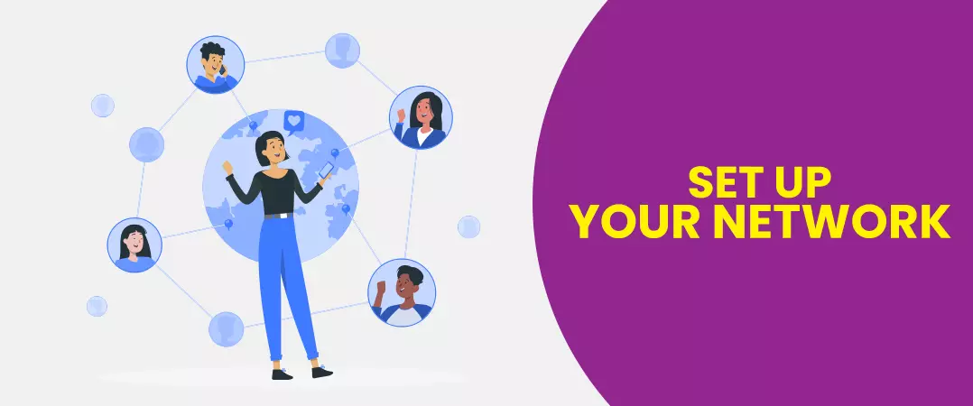 How to Set up network