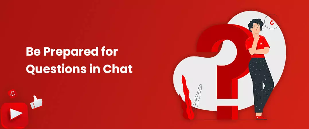 YouTube premiere chat feature