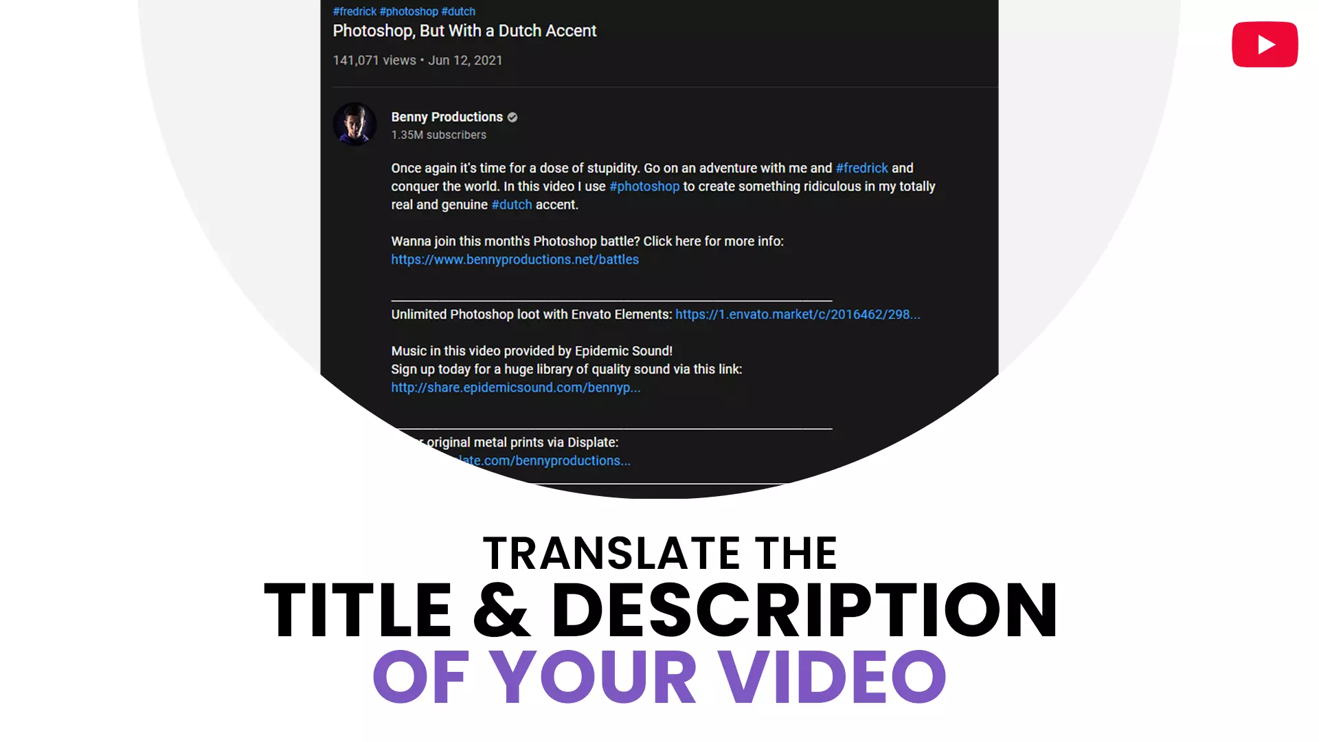 YouTube Non-english speaking audience