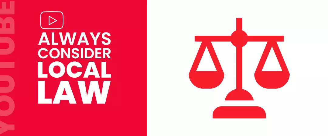 YouTube contest local law