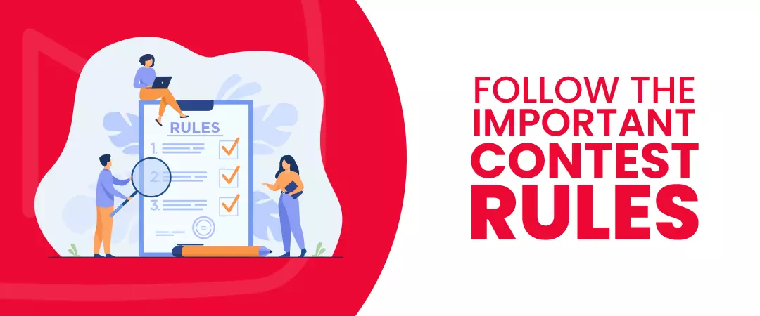 YouTube contest rules to follow
