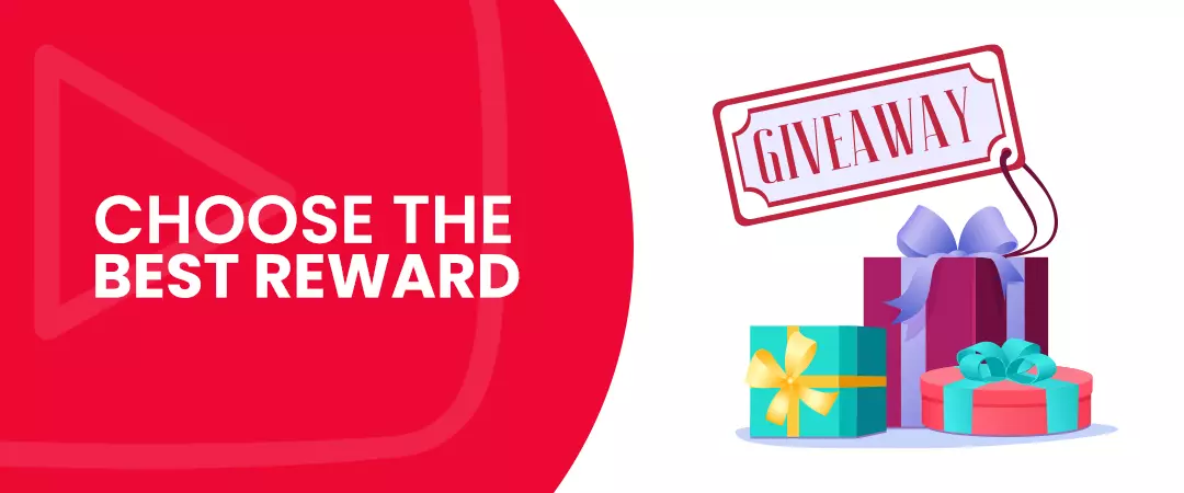 Reward for YouTube contest