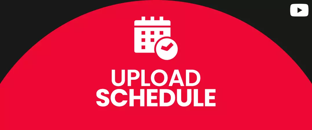 YouTube videos schedule