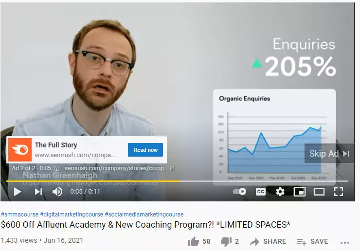how to add hashtags in YouTube video description