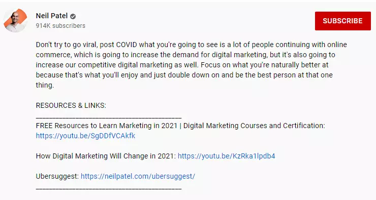 How to make YouTube video clickable