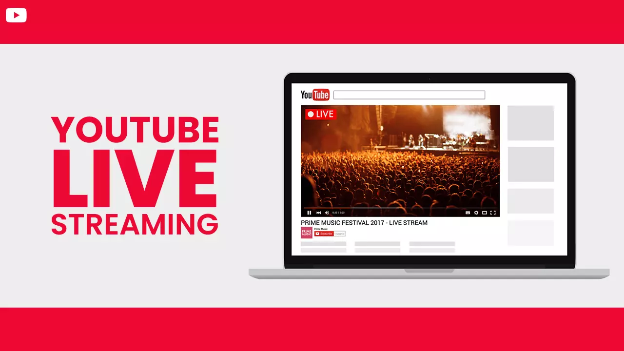 YouTube live streaming