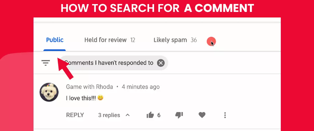 How to Search For a YouTube Comment