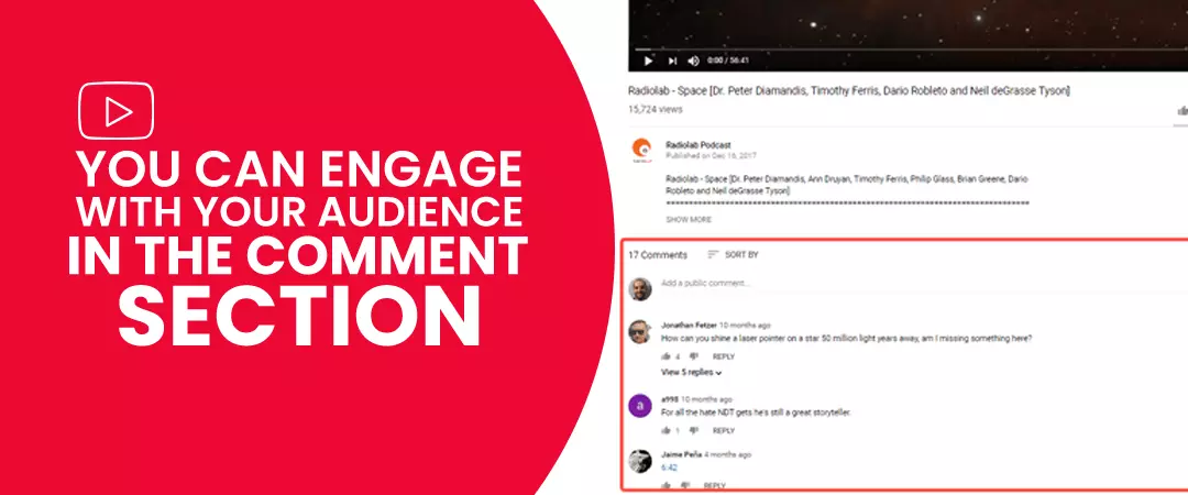 Engage with Users in the Comment Section