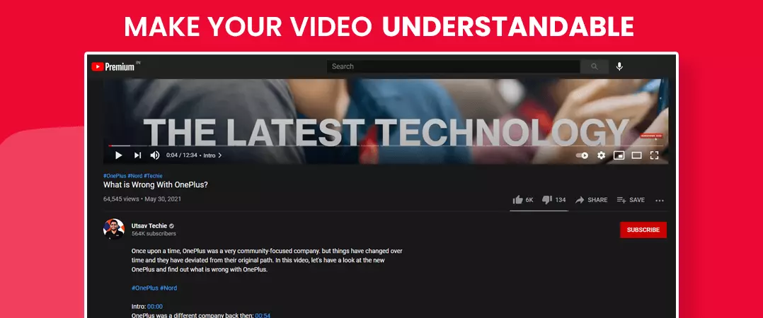 How to make Youtube Video Understandable