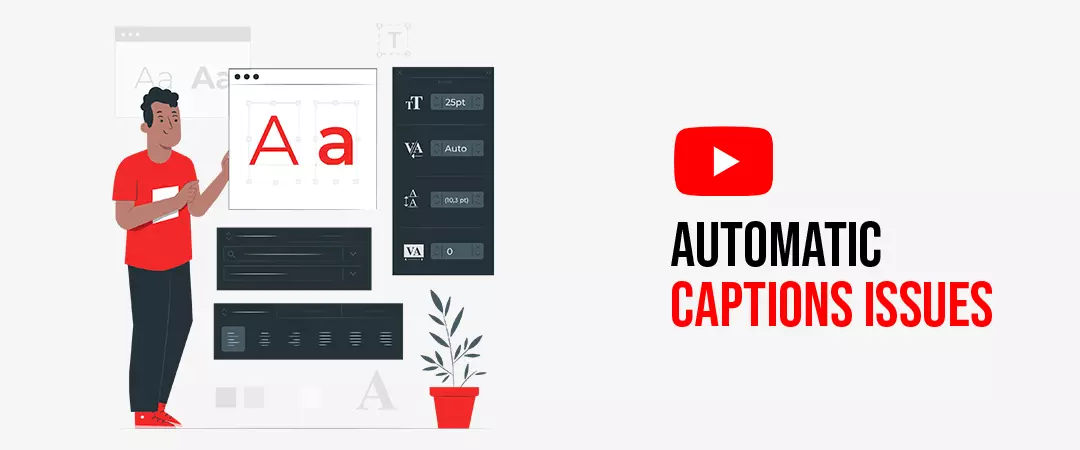 YouTube caption editor