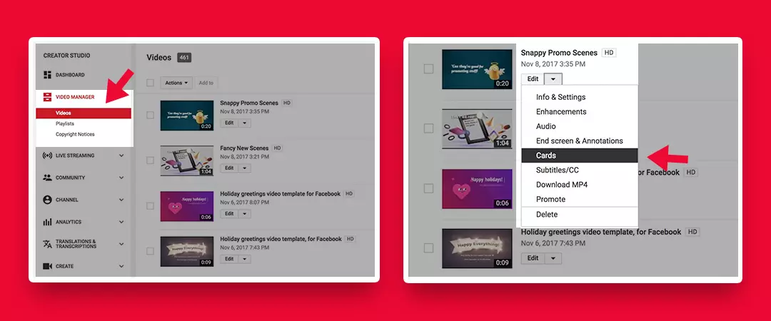 How to Add Cards to your YouTube Video?