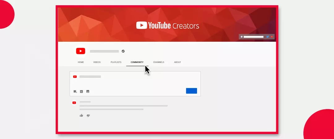 How to make community posts on YouTube