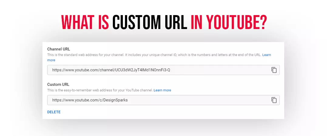 What Is Custom URL in YouTube