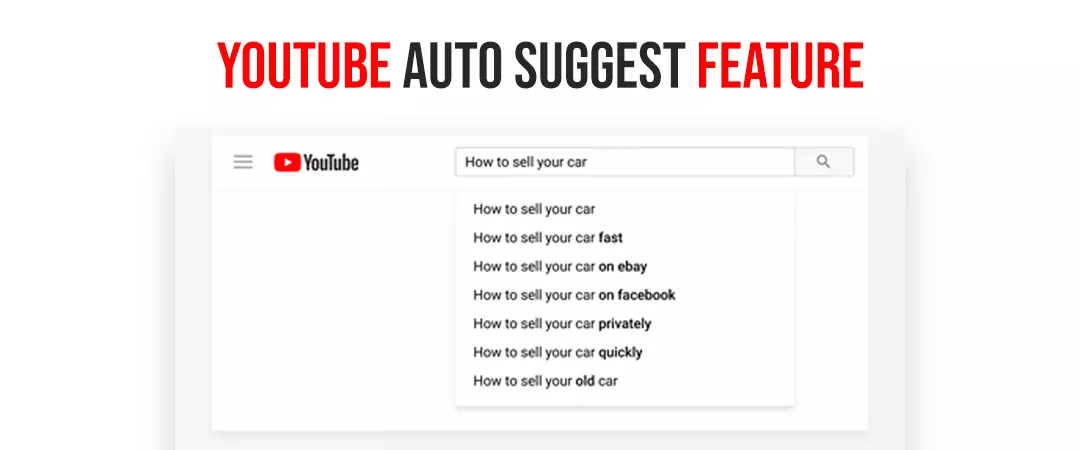Youtube Auto Suggest Feature