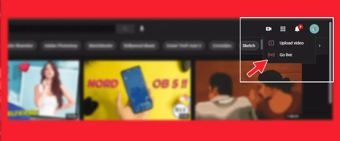 How to live stream on YouTube from PC