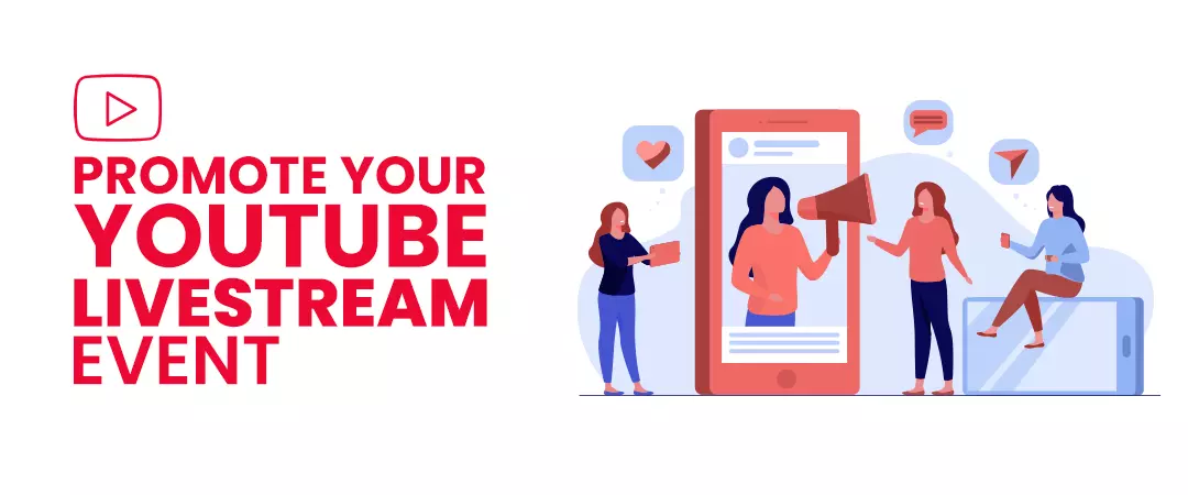 Promoting YouTube live stream event