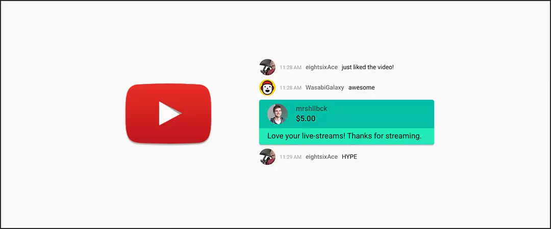 Super chat feature